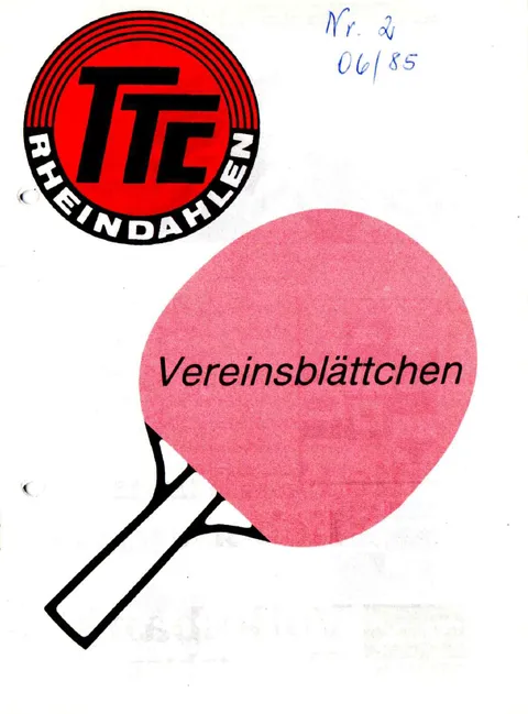 Vereinsblättchen Nr. 2