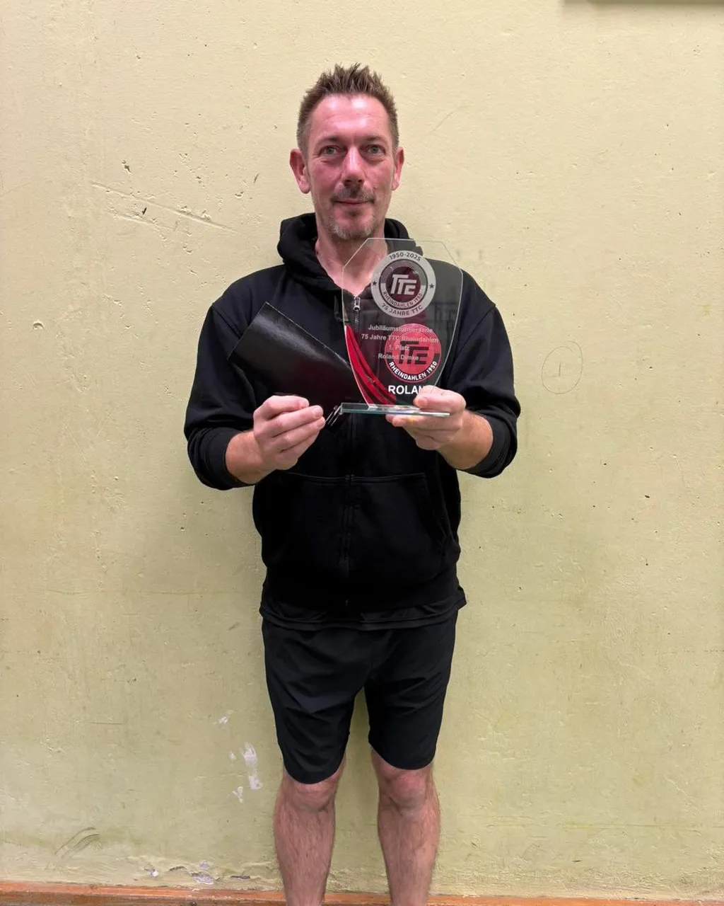 Roland Dimke gewinnt die "75-Jahre-TTC-Turnierserie"